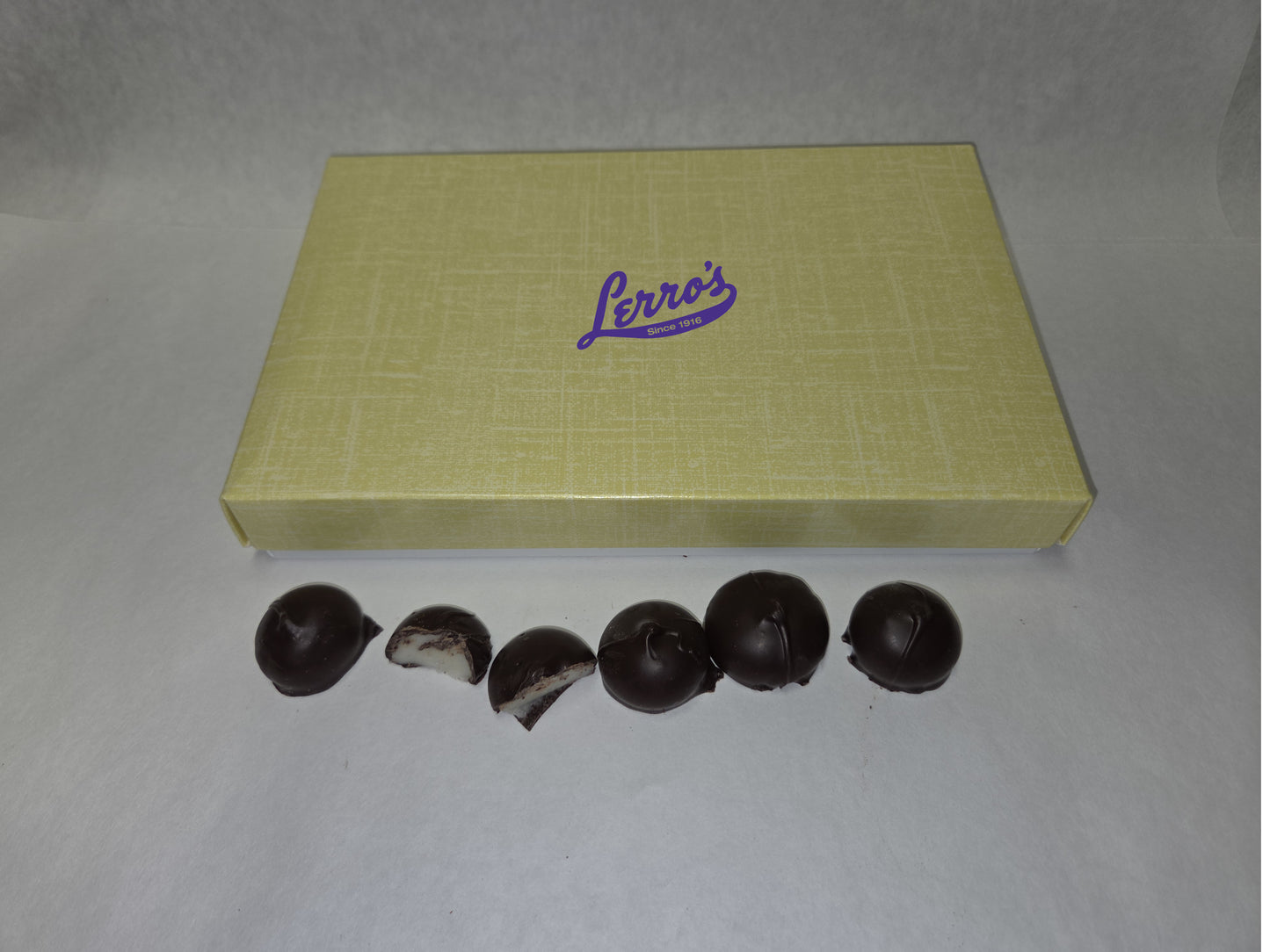 1 lb. Dark Chocolate Covered Vanilla Butter Creams